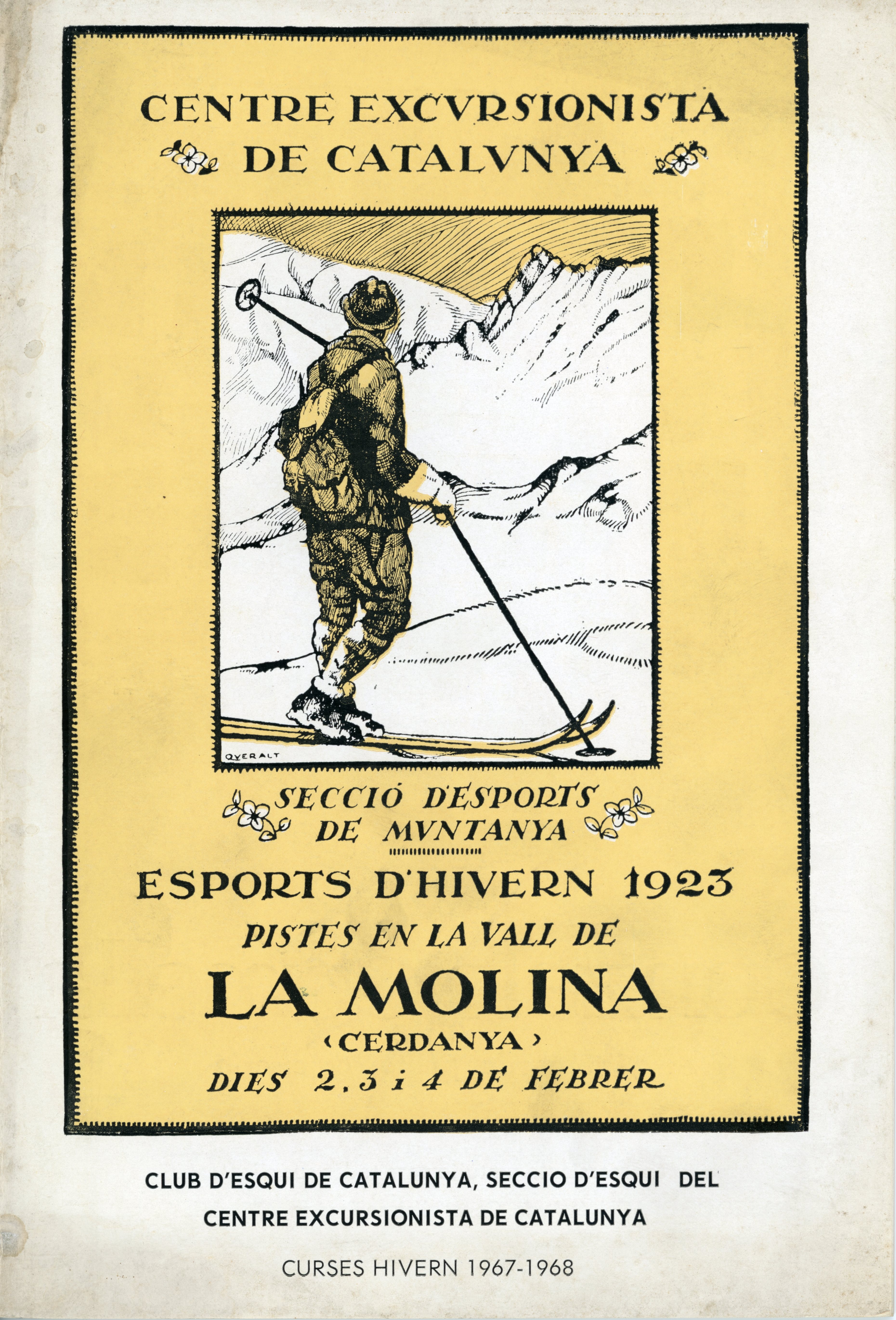 Curses d'Hivern 1967-1968 - Portada